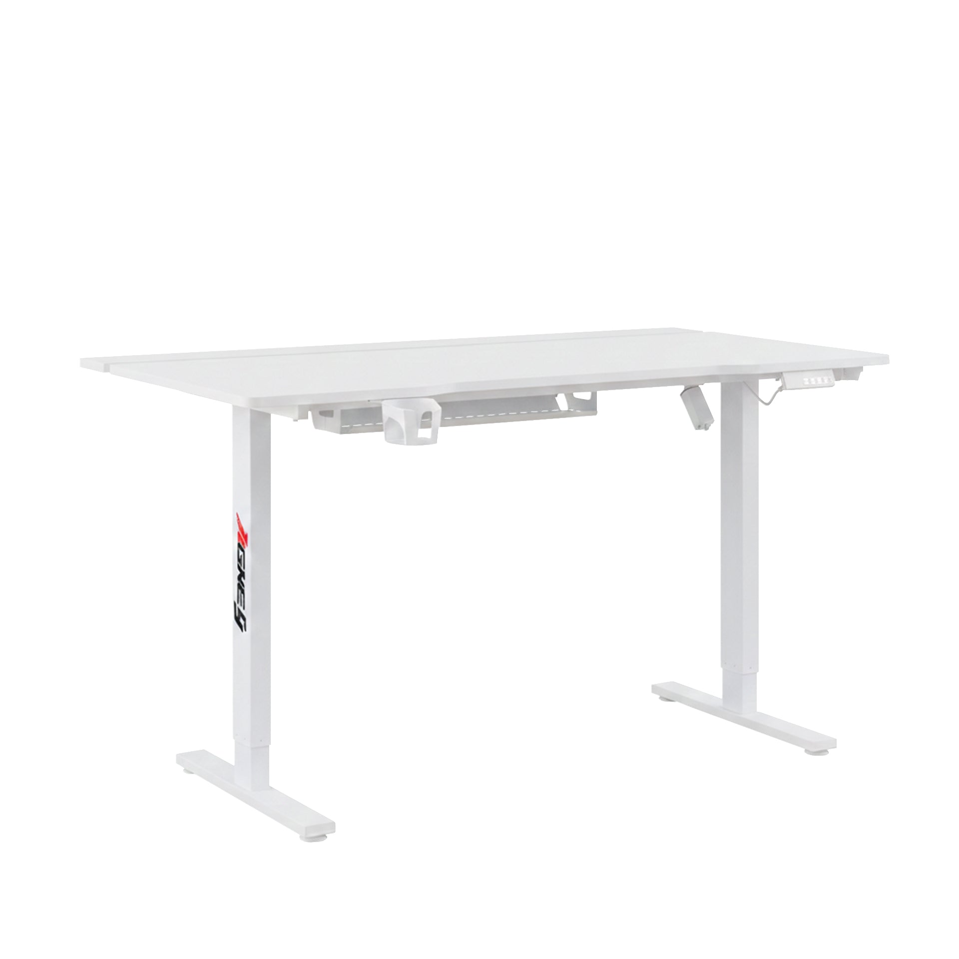 K1 Height Adjustable Standing Desk – White