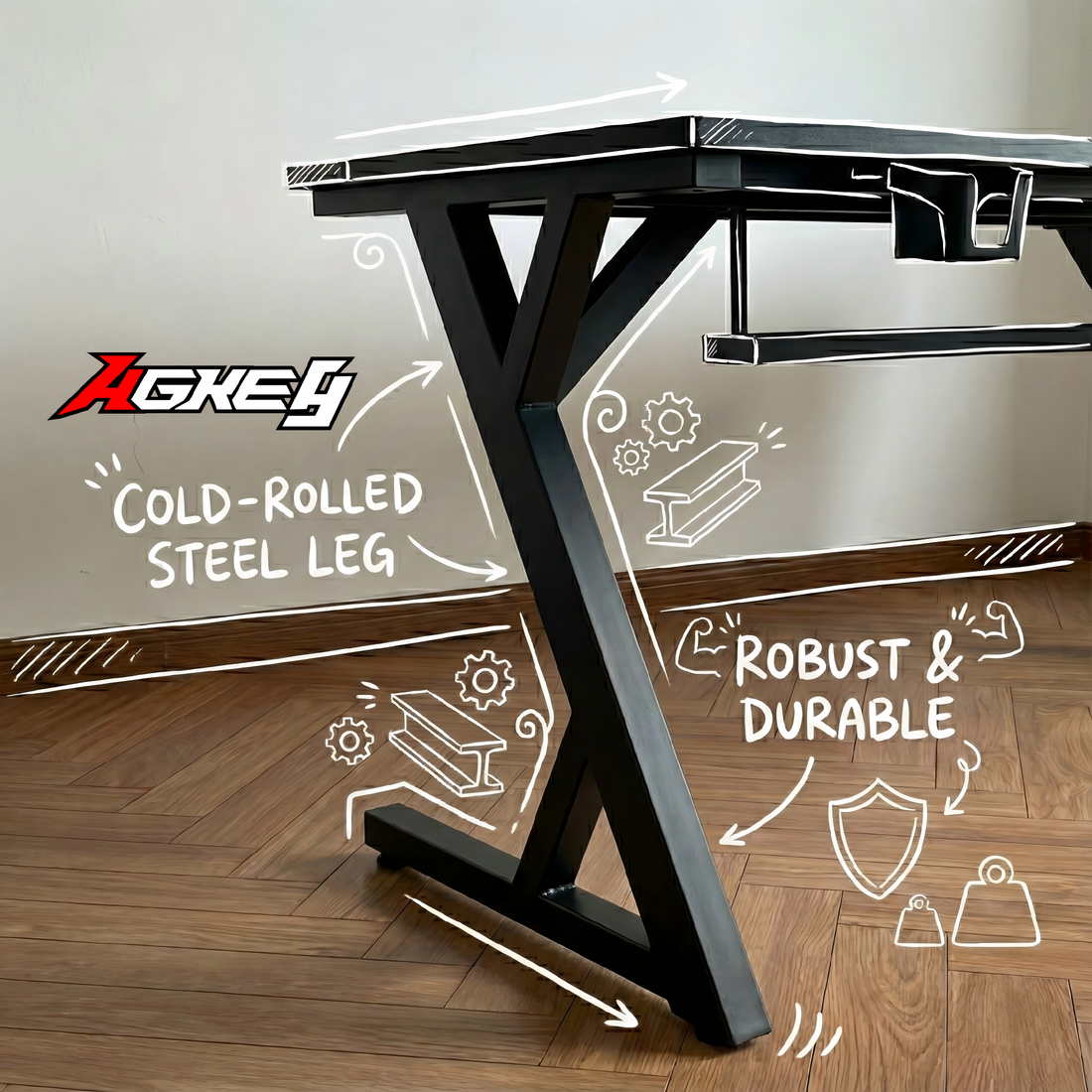 The Silent Revolution: How AGKey’s Desks Turn Setup Stress into Seamless Performance