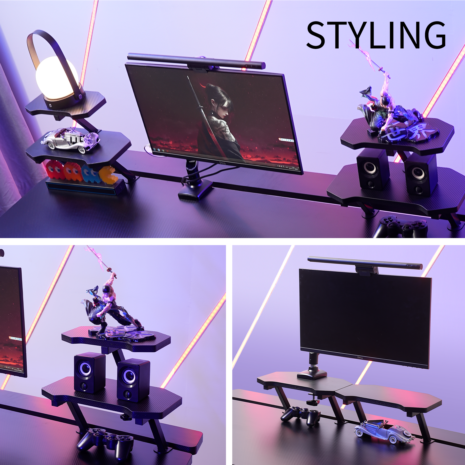 P5A Clamp-On Desk Riser